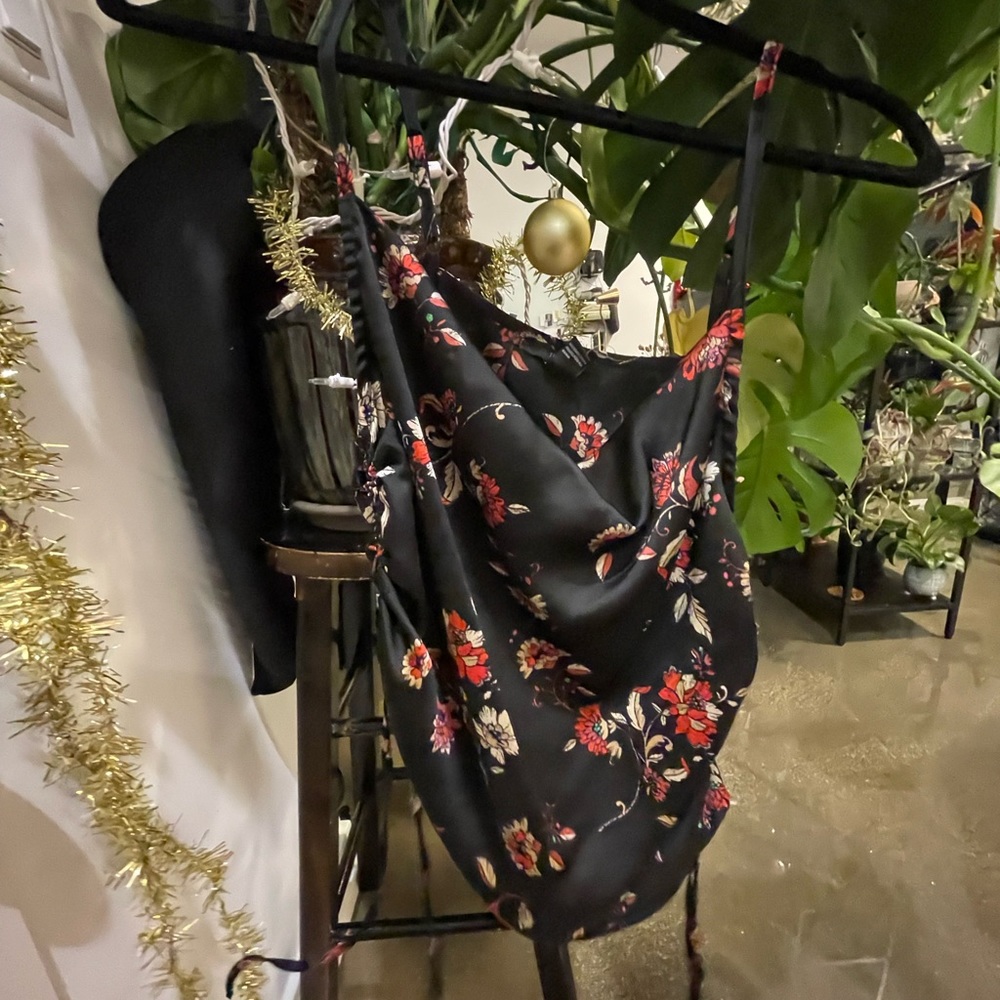 Floral tank top